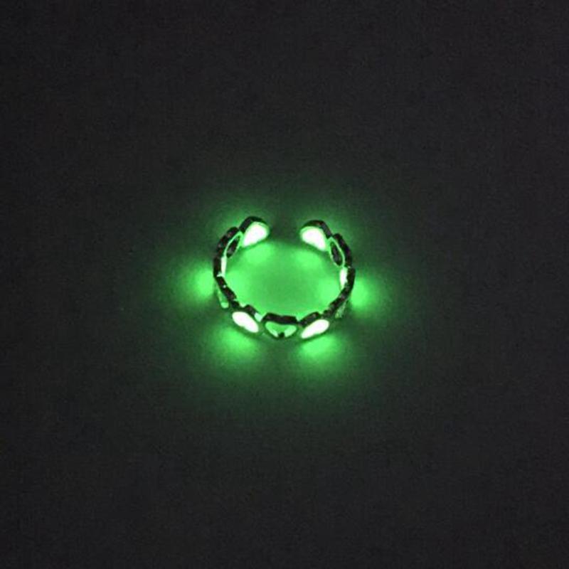 Unisex Fluorescent Luminous Ring