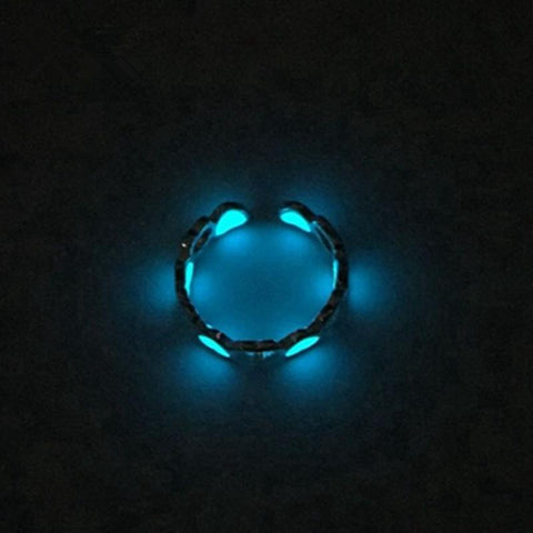 Unisex Fluorescent Luminous Ring
