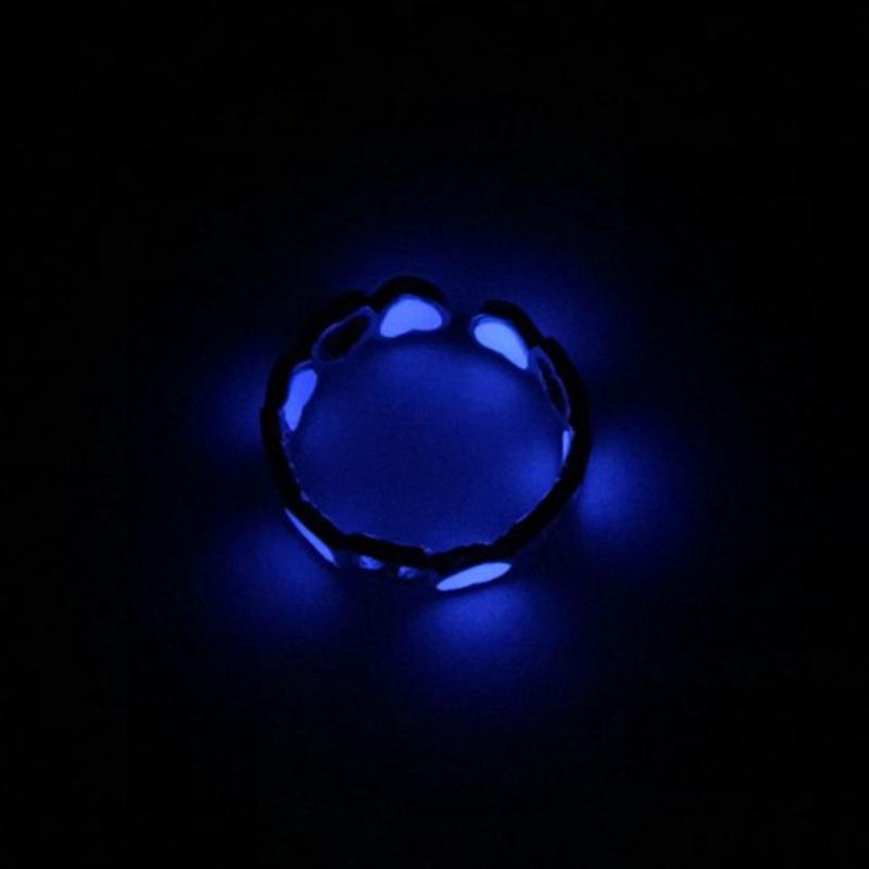 Unisex Fluorescent Luminous Ring