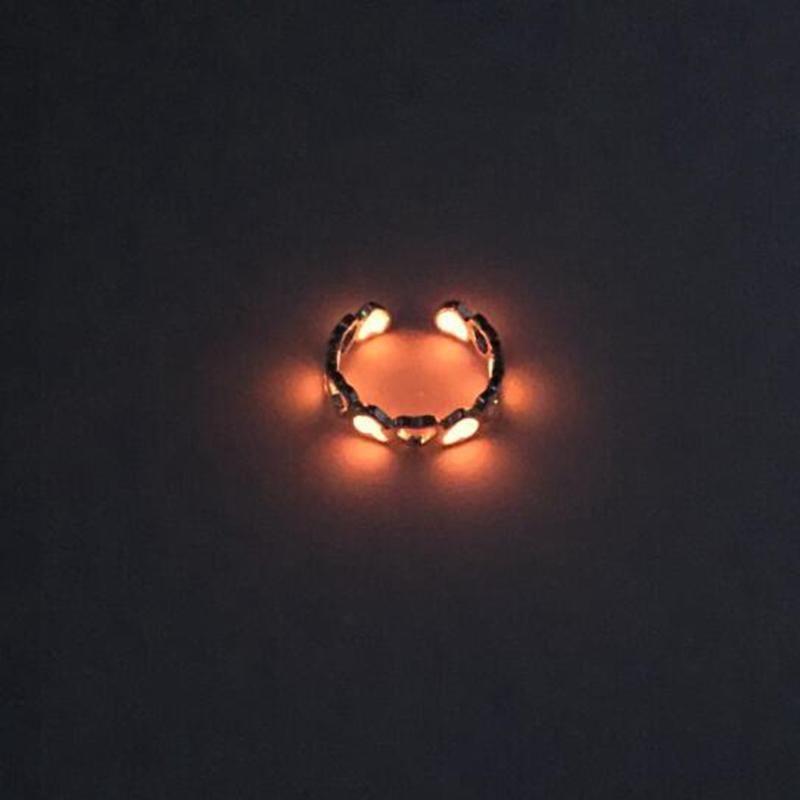 Unisex Fluorescent Luminous Ring