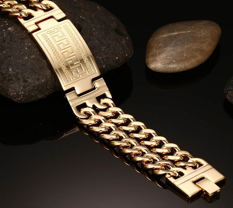 Icy & Bold Plated Bracelet