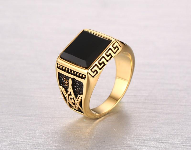 Elegant Stainless Steel Ring
