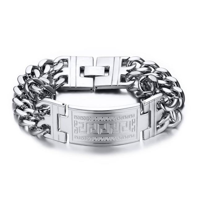 Icy & Bold Plated Bracelet