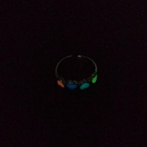 Unisex Fluorescent Luminous Ring