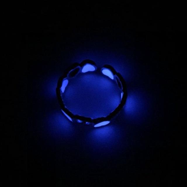 Unisex Fluorescent Luminous Ring