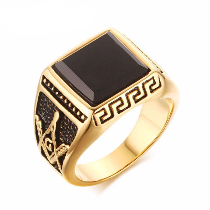 Elegant Stainless Steel Ring