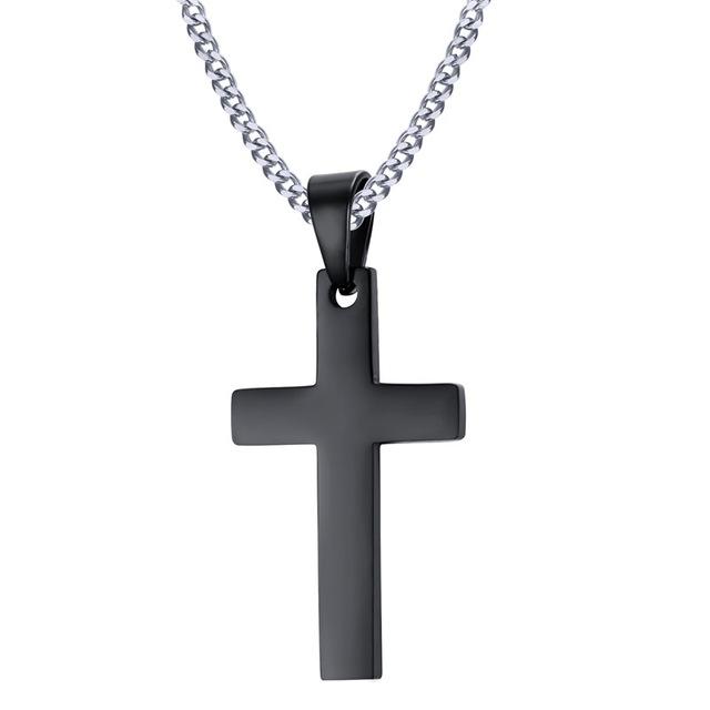 Classic Mens Cross Pendant