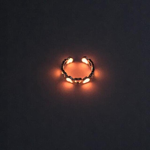 Unisex Fluorescent Luminous Ring